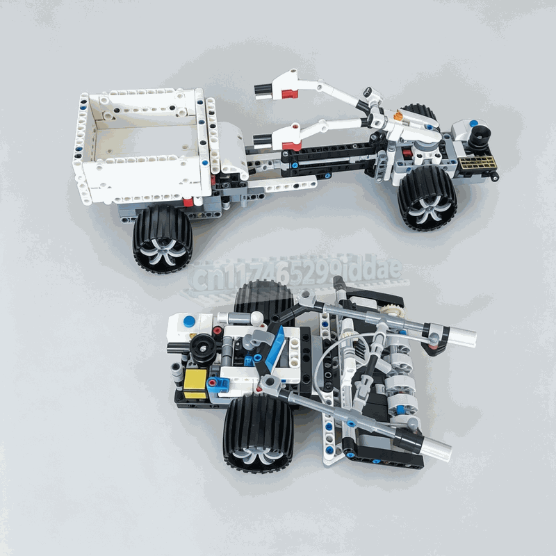 1021Parts MOC Dual Single Axle - Farming Agriculture Model review and price