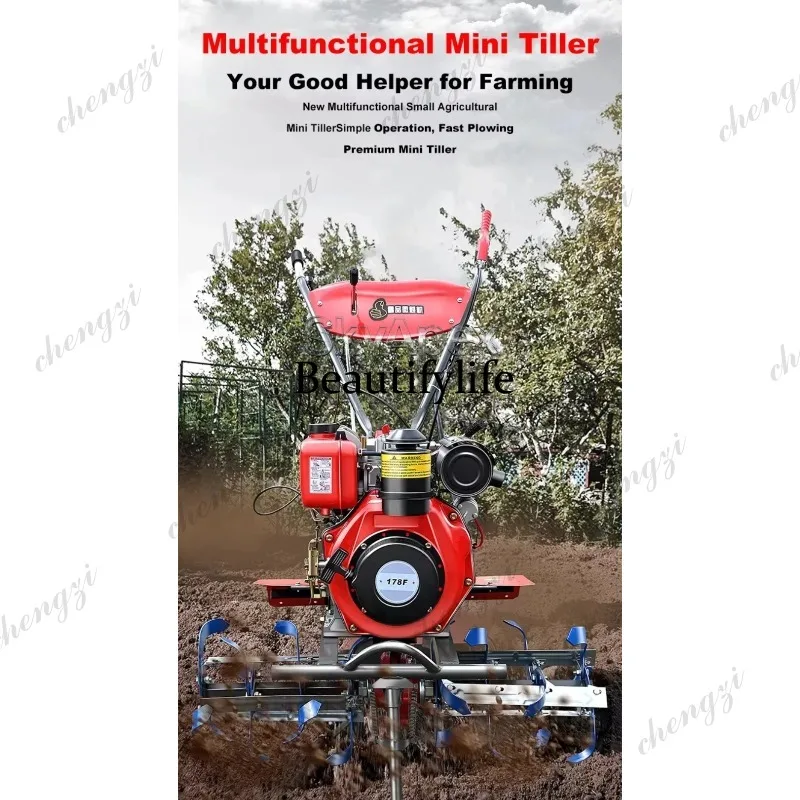 a55  New Mini Rotary Tiller Ho - Farming Equipment For Agriculture review and price