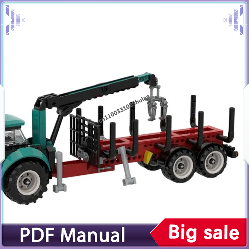 Urban City Tractor MOC Buildin - Farming Agriculture Model review and price
