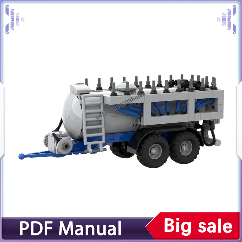 Urban City Tractor MOC Buildin - Farming Agriculture Model review and price