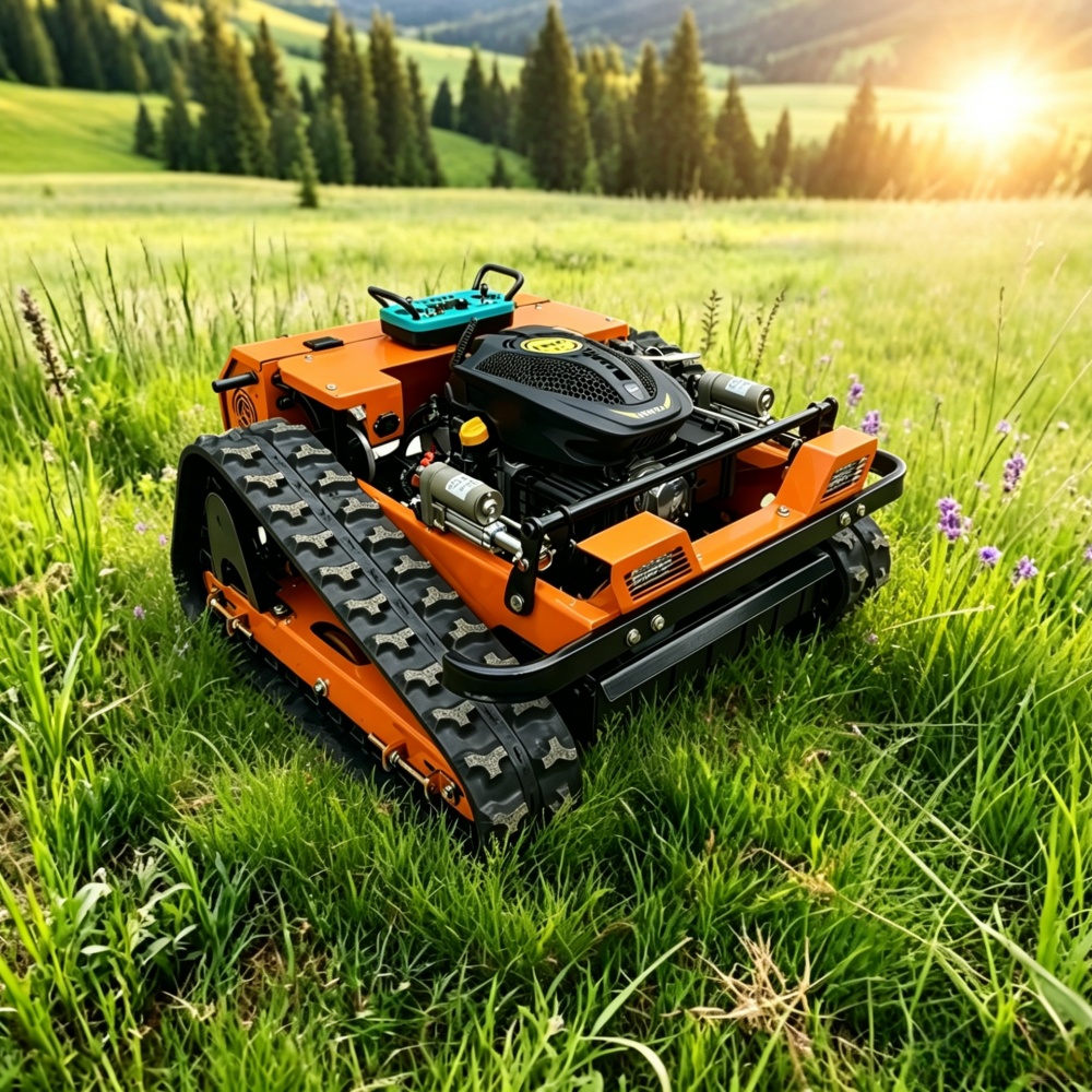 Tracked Lawn Mower Automatic R - Agriculture Farming Robot review and price