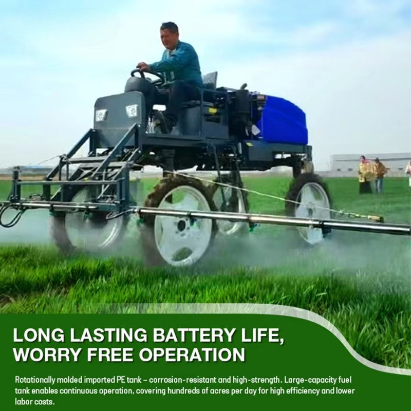 Four Wheel Spraying Machine Hi - Agriculture Farming Robot review and price