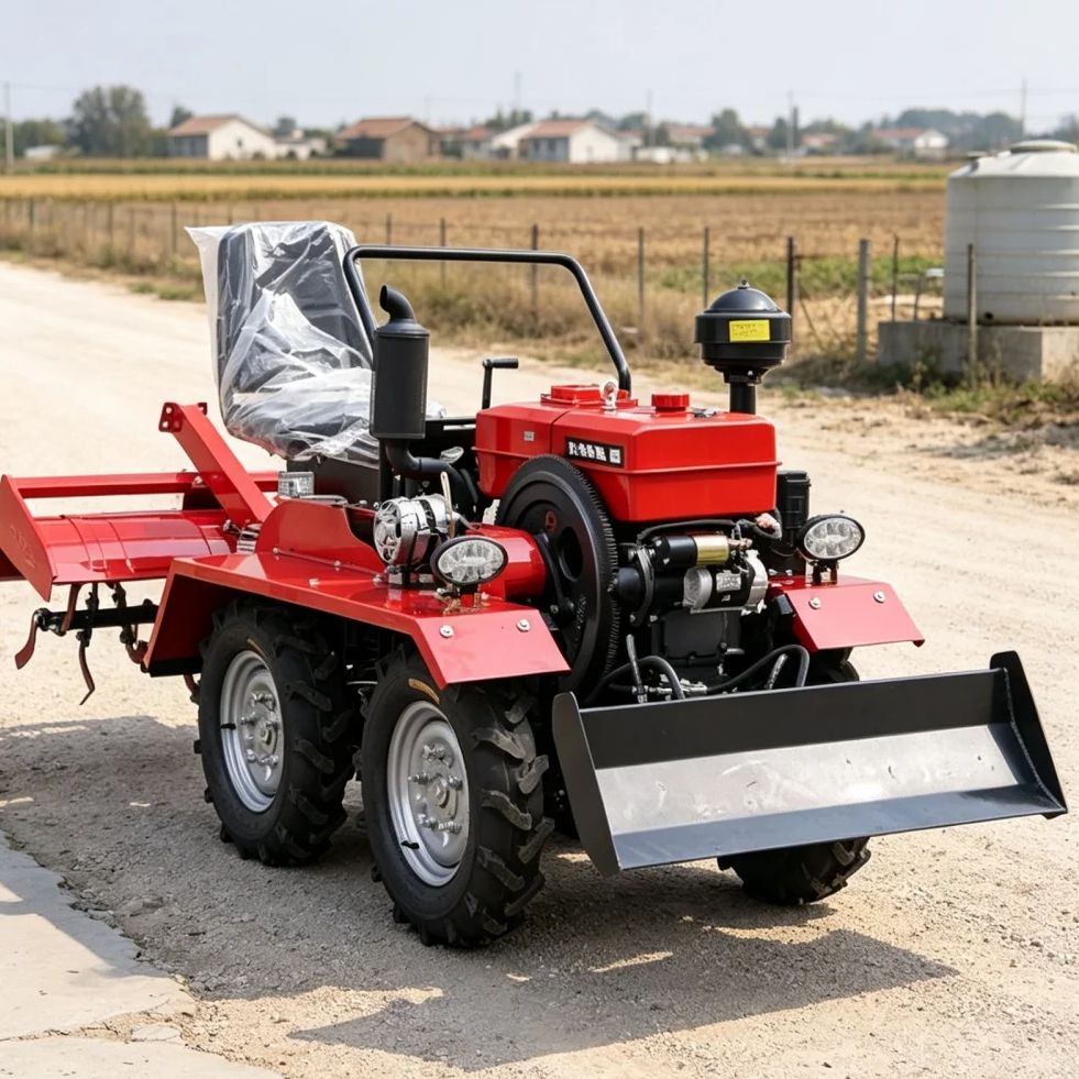 Customized 4‑Wheel 4WD Rotary  - Farming Equipment For Agriculture review and price