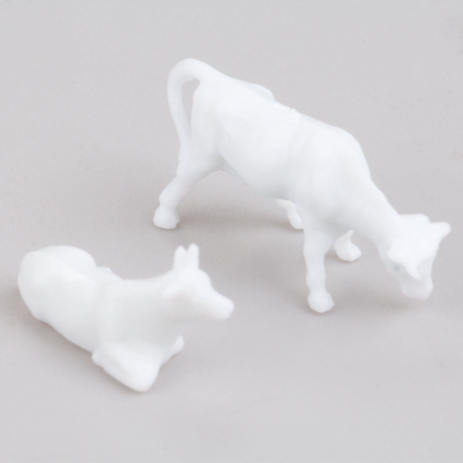 100pcs White Model Cows Scale  - Farming Agriculture Model review and price