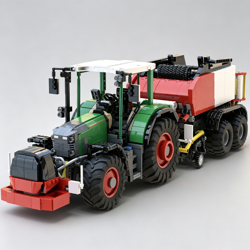 NEW Green Farm Tractor With Re - Farming Agriculture Model review and price